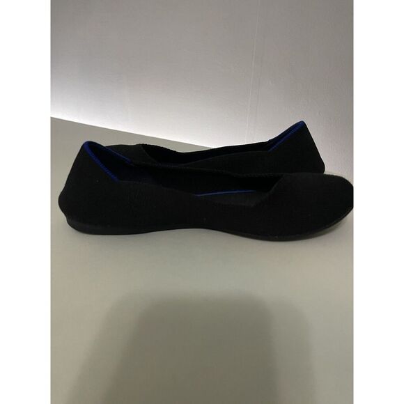 ROTHY'S Round Toe Black Knit Ballet Flats Size‎ 7.5 - Picture 6 of 9
